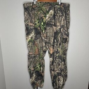 Berne‎ Mossy Oak Camo Cargo Pants 2XL 44x46 Hunting Workwear Utility Outdoor
